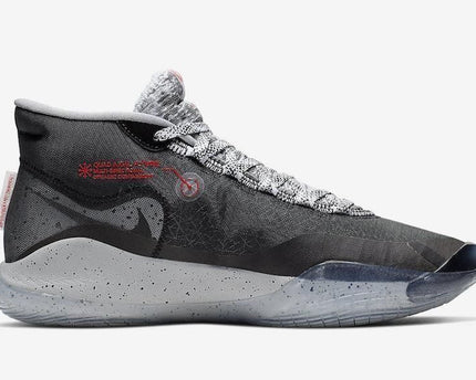 Men's KD 12 Black Cement Shoes