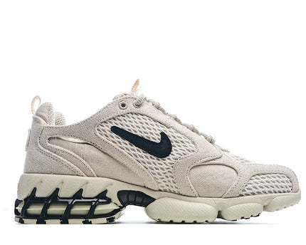 Men's Air Zoom Spiridon Cage 2 Stussy Fossil Shoes A15