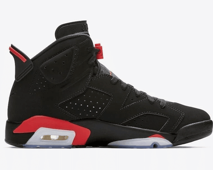Men's Air Jordan 6 Black Infrared Shoes