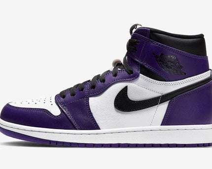 Men's Air Jordan 1 Court Purple Shoes