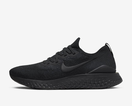 Men's Epic React Flyknit 2 Triple Black Shoes