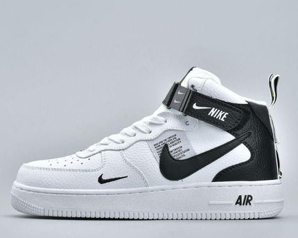 Men's Air Force 1 Mid Utility White Shoes