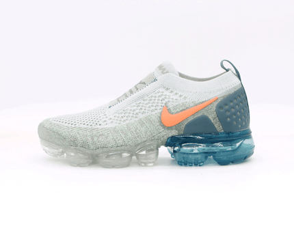 Men's VaporMax Moc 2 Light Silver Campfire Orange Shoes