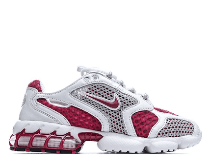 Men's Air Zoom Spiridon Cage 2 Stussy Fossil Shoes A5