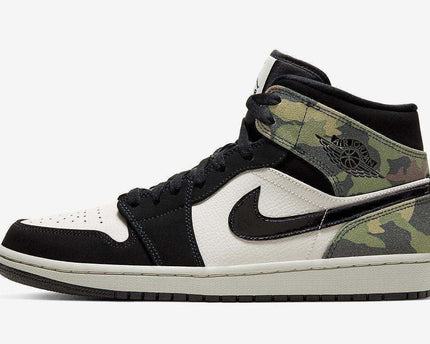 Men's Air Jordan 1 Camo Shoes