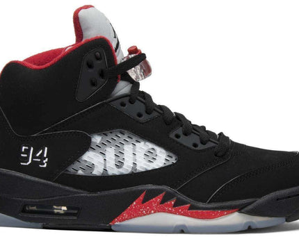 Men's Air Jordan 5 SUP Black Shoes