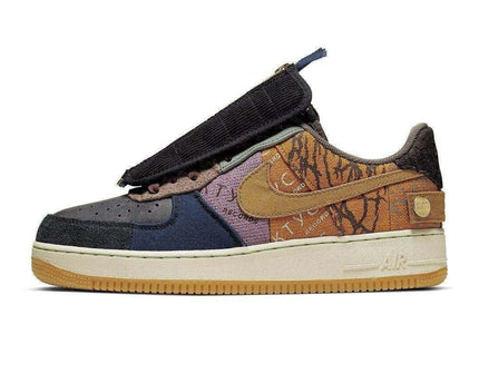 Men's Air Force 1 X Travis Scott Cactus Jack Shoes