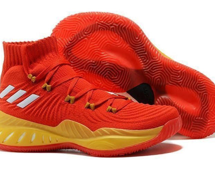 Men's Crazy Explosive Primeknit Red Gold Shoes