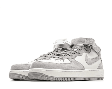 Men's Air Force 1 Mid Gray Shoes