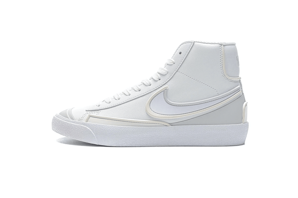 Men's Blazer Mid 77 White Shoes