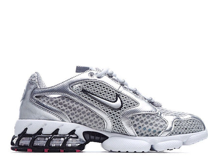 Men's Air Zoom Spiridon Cage 2 Stussy Fossil Shoes A4