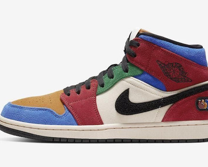 Men's Air Jordan 1 Fearless Blue The Great Shoes