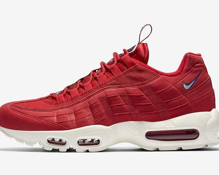 Men's Air Max 95 Pull Tab Red Shoes
