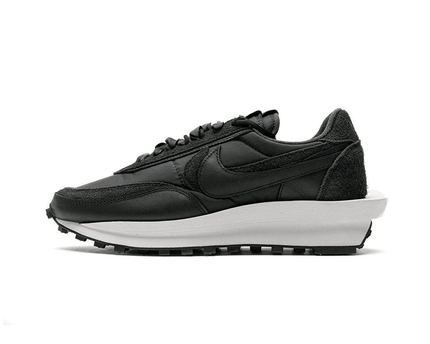 Men's Sacai x LD Waffle Black White Shoes