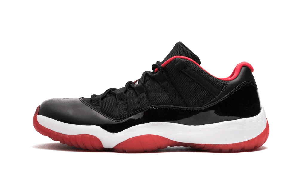 Men's Air Jordan 11 Bred Low Shoes
