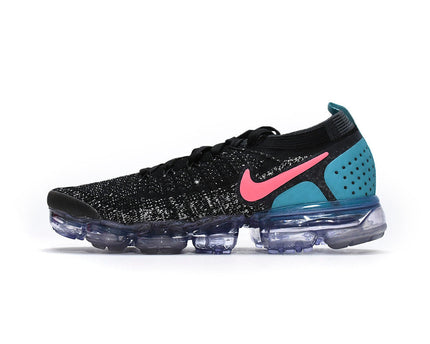 Men's Vapormax 2.0 Flyknit Black Hot Punch Shoes