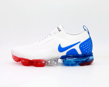 Men's VaporMax Moc 2 Navy Blue Burst Solar Red Shoes