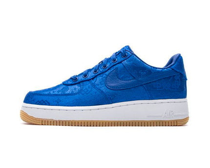 Men's Fragment Clot x Air Force 1 PRM Game Royal Shoes