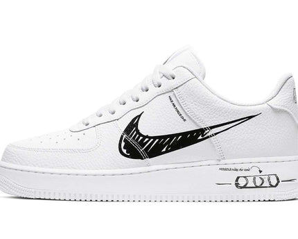 Men's Air Force 1 Low Sketch Black Shoes