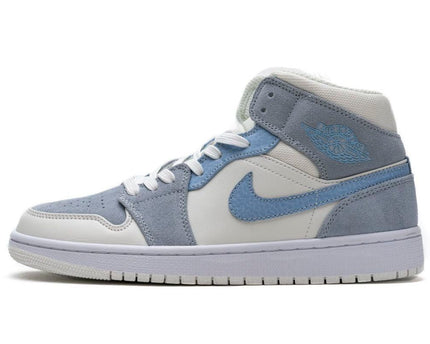 Men's Air Jordan 1 Mid Celestine Blue Shoes