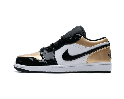 Men's Air Jordan 1 Low Gold Toe Shoes