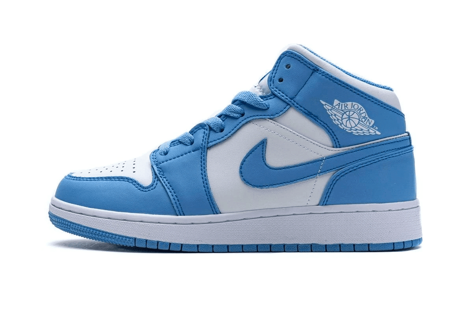Men's Air Jordan 1 Mid UNC Shoes