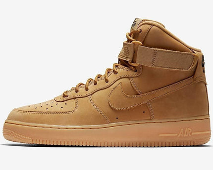 Men's Air Force 1 Mid Flax Wheat Shoes