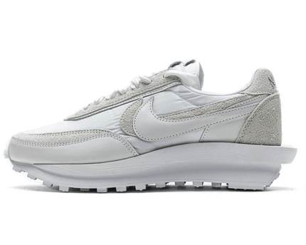 Men's Sacai x LD Waffle White Nylon Shoes