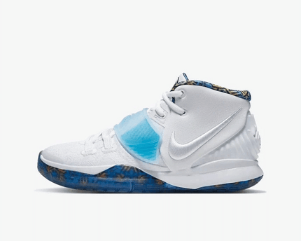 Men's Kyrie 6 White Sapphire Shoes