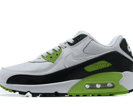 Men's Air Max 90 White Dark Green Shoes