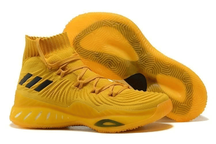 Men's Crazy Explosive Primeknit Yellow Shoes