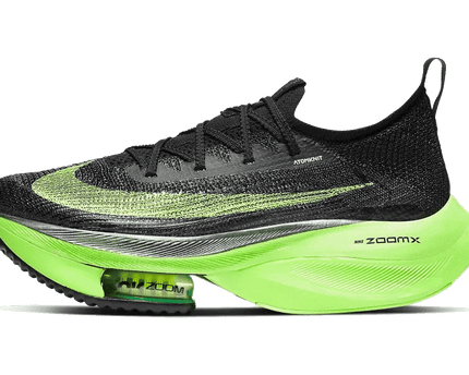 Men's Air Zoom Alphafly NEXT% Black Electric Green Shoes