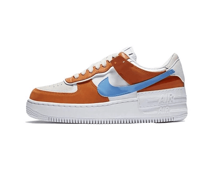 Women's Air Force 1 Shadow Rust Blue Shoes
