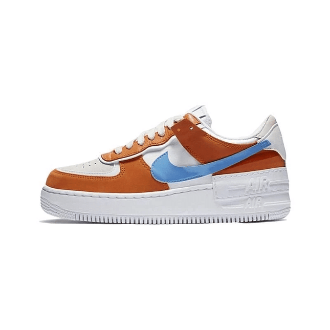 Women's Air Force 1 Shadow Rust Blue Shoes