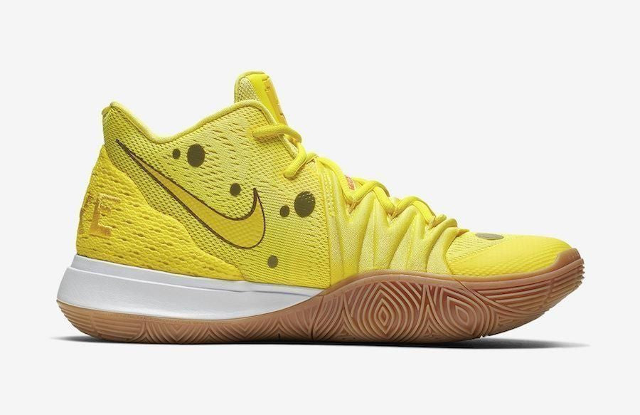 Men's Kyrie 5 SpongeBob Shoes