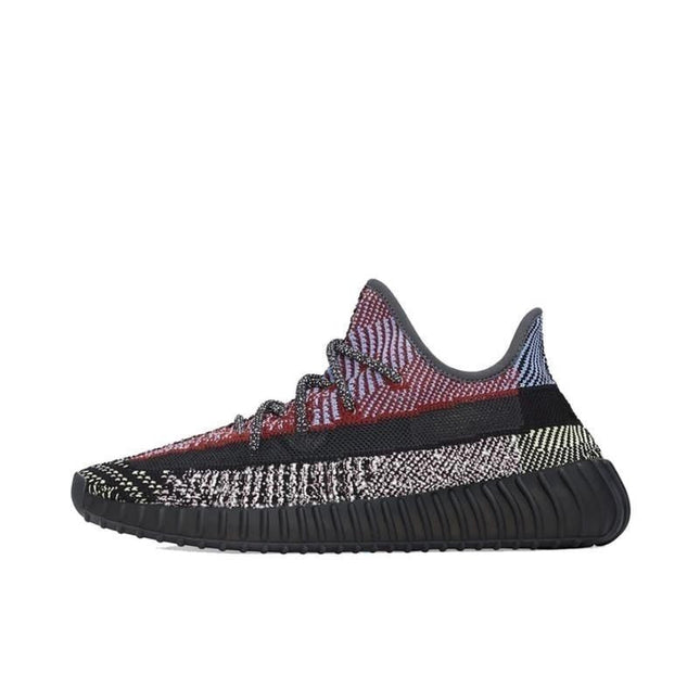 Men's Yeezy Boost 350 V2 Red Black Shoes