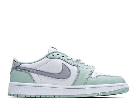 Men's Air Jordan 1 Low Neutral Grey Mint Shoes