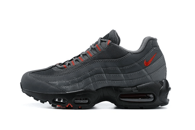 Men's Air Max 95 Black Red Shoes