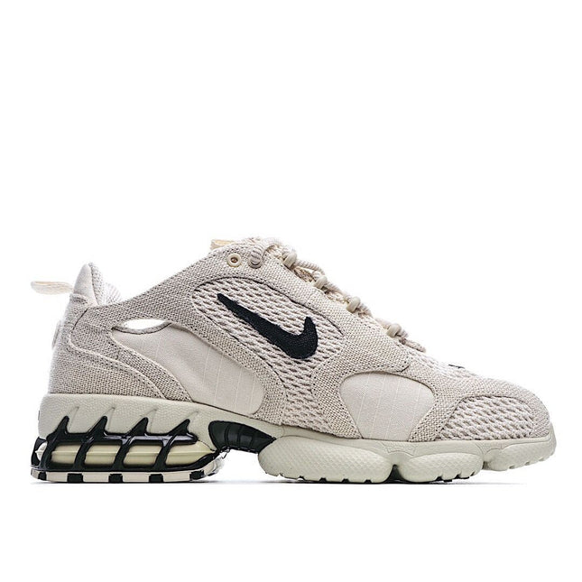 Men's Air Zoom Spiridon Cage 2 Stussy Fossil Shoes A2