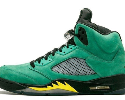 Men's Air Jordan 5 Oregon Ducks Shoes