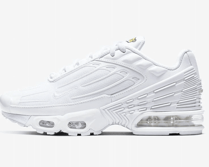 Men's Air Max Plus III Triple White Shoes