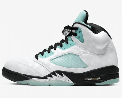 Men's Air Jordan 5 Island Green Shoes