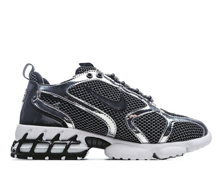 Men's Air Zoom Spiridon Cage 2 Stussy Fossil Shoes A14