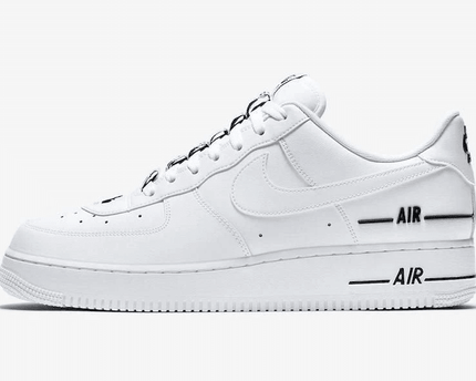 Men's Air Force 1 Low 07 LV8 Double Air White Shoes