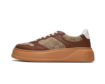 Men's Gucci Chunky GG Brown Sneaker Shoes