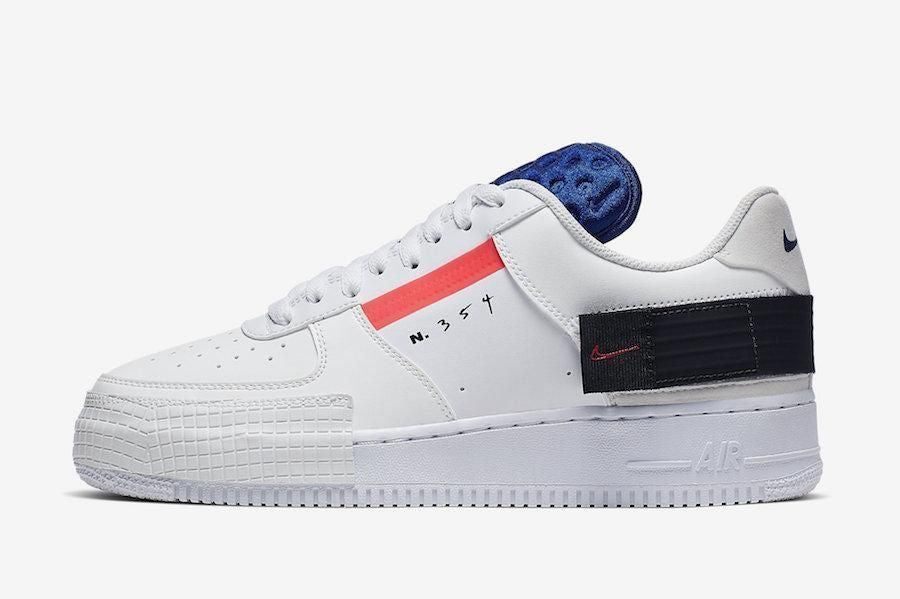 Men's Air Force 1 Type Summit White Shoes