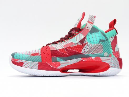 Men's Air Jordan 34 XXXIV Wrapping Paper Shoes