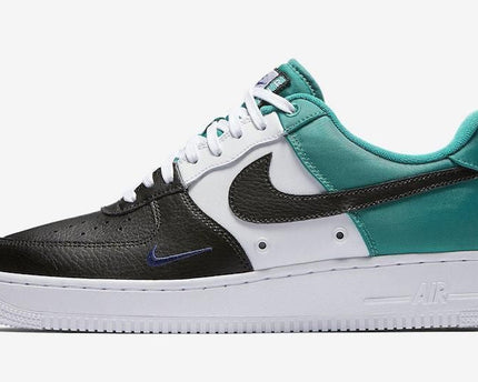 Men's Air Force 1 Low 07 LV8 Mini Swoosh Neptune Green Shoes