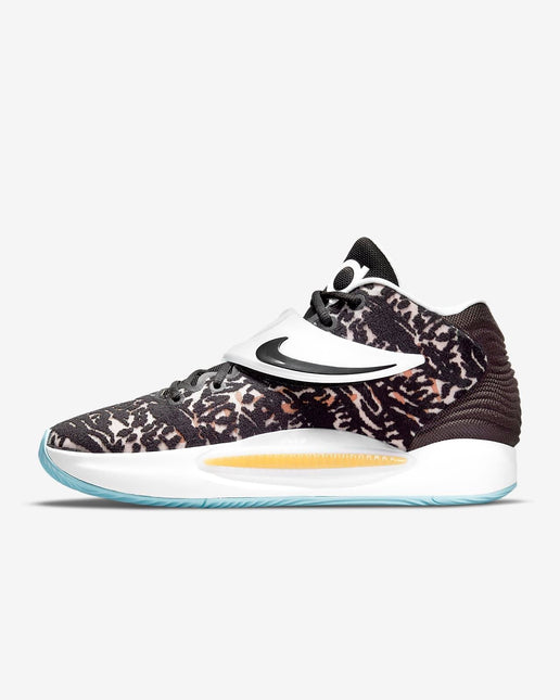Men's KD 14 Black White Shoes