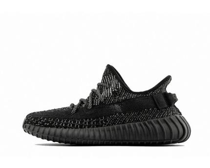 Men's Yeezy Boost 350 V2 Black Static Reflective Shoes